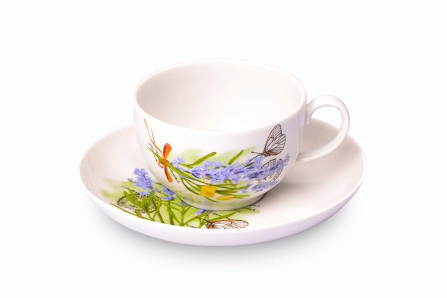 Чайная пара - Прованс (янтарь)