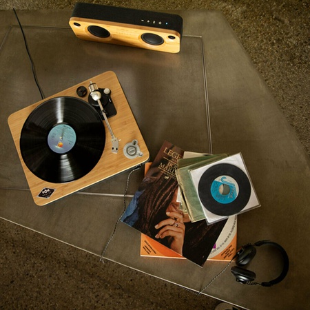 Беспроводной проигрыватель House of Marley Stir It Up: проигрыватель виниловых пластинок