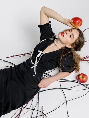 Черное Платье "Искушение"