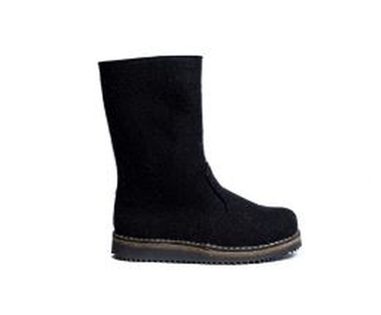 53185* Унтоваленки школа цв.войлок черный шерсть т