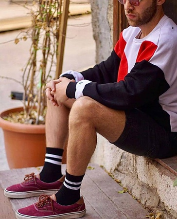 Носки , Мужские и Женские, %85 Хлопок , %13 Полиамид , %2 Эластан