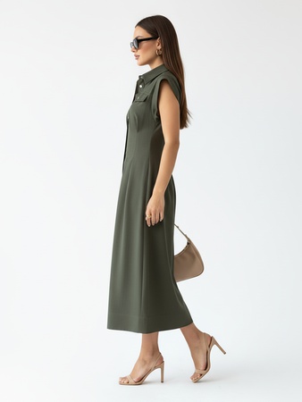 Женское платье миди сарафан