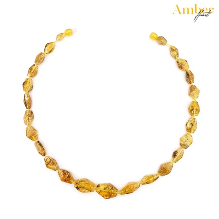 Amber kristal boncuklar