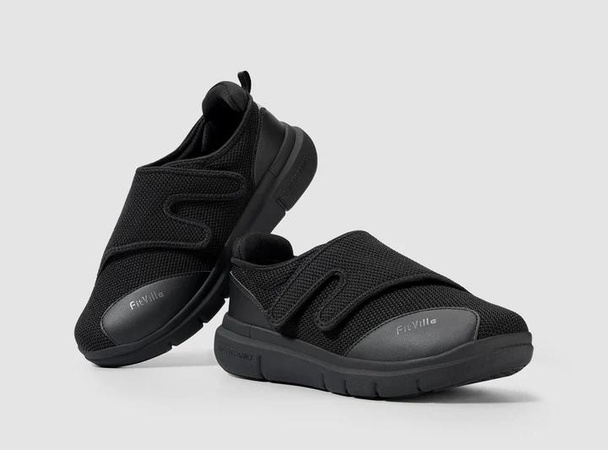 Fitville Men's EasyTop Diabetic Shoes V1