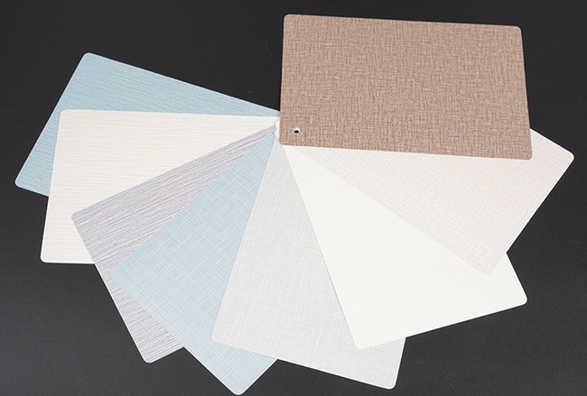 PET backing film cloth pattern is embossed