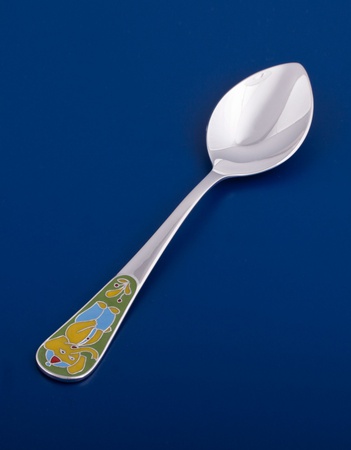 Детская серебряная ложка №31 "Слон"
