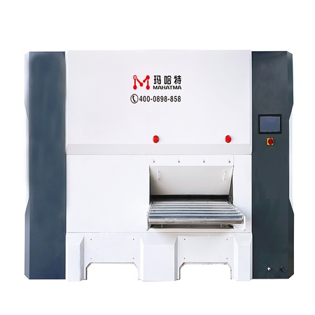 Lazer kesim parçaları için metal tesviye makinesi ve plaka tesviye