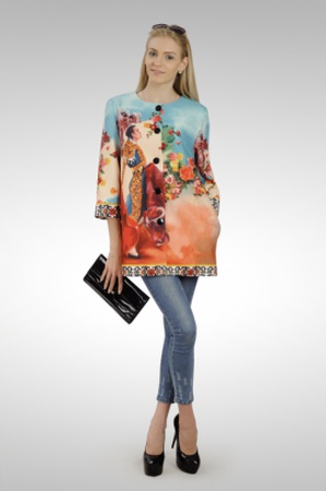 CORRIDA SLEEVES 7/8, FULL LINING Mat