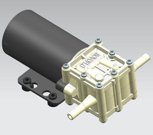 SOVOFLO Food Grade Pump Micro Diaphragm Pump KDP-14 DC Electric Cold and Hot Water Pump