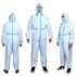 Проклеенный одноразовый защитный комбинезон СМС-50 L с проклеенными бахилами