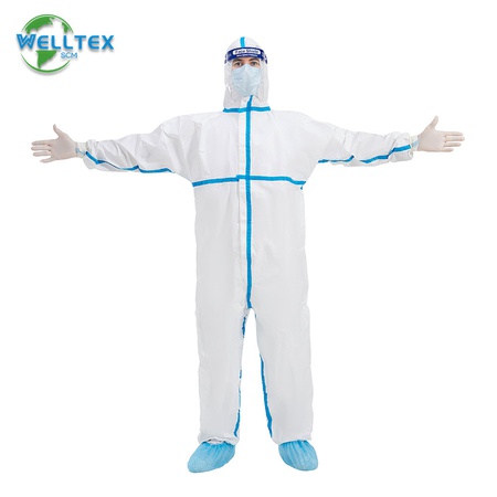 Одноразовая защитная одежда для медицинского использования, защитные материалы, СИЗ