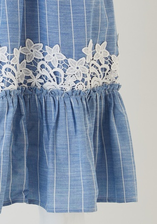 Платье в полоску