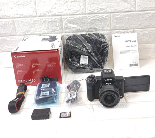 Canon EOS M50 Mark II Content Creator Kit