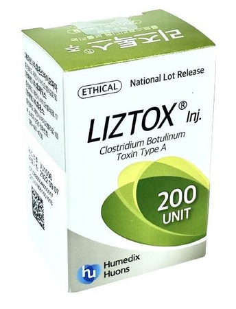 Liztox 200U - высокоочищенный токсин Clostridium botulinum типа А