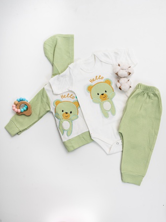 Костюм 3в1 для новорожденных