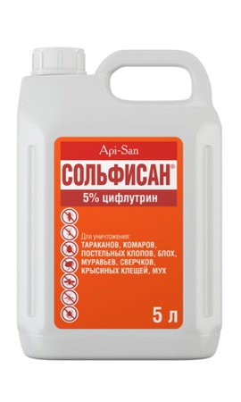 Solfisan 5 l veteriner muayene nesneleri için