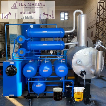 Завод по переработке отработанных нефтепродуктов