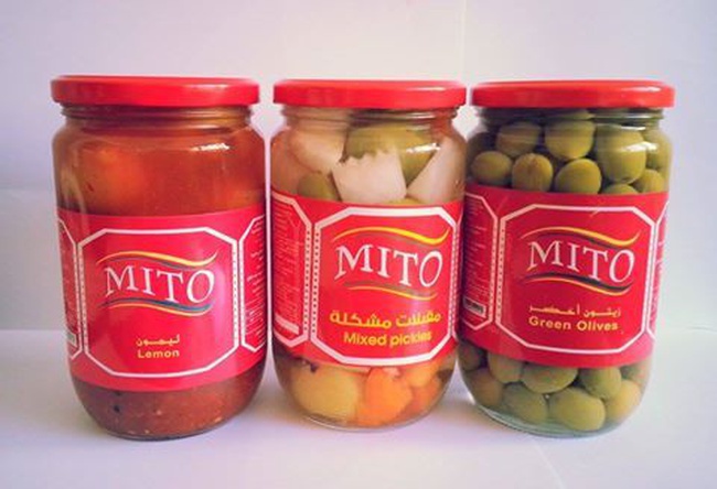 Зелёные оливки