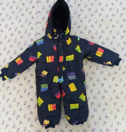 №03  (детский зимний комбинезон)