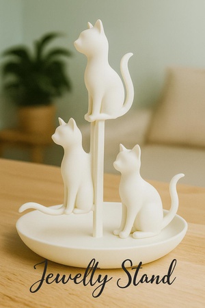 Подставка три котенка