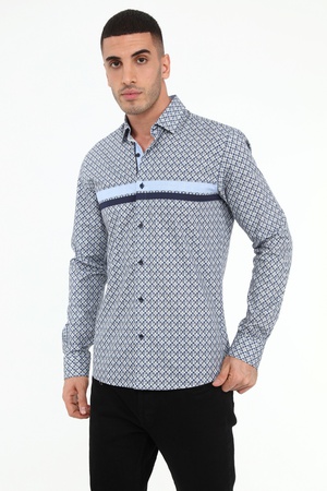 SH-1210 Мужская рубашка