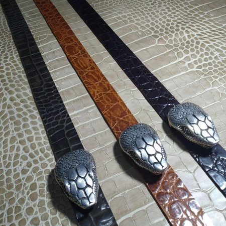 Мужские и Женские ремни ручной работы из Итальянской кожи.