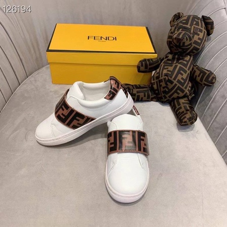 FENDI Кеды Белые