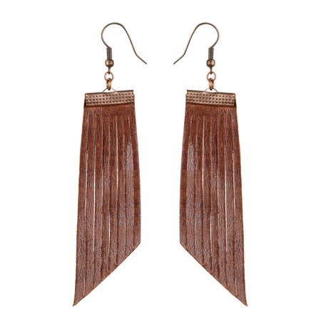 W-104 Кожаная серьга