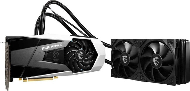 Видеокарта MSI GeForce RTX 3080 SEAHAWK X 10GB LHR Графический процессор