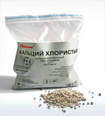 Кальций хлористый технический кальцинированный