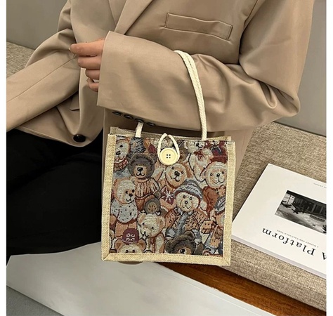 Джутовая сумка