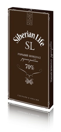 Горький шоколад Siberian 70%