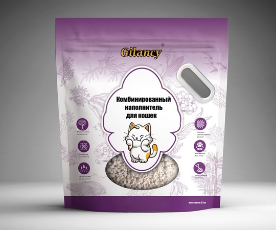 Комбинированный наполнитель (маниока+тофу+бамбук)