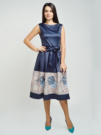 1589 Mod. Kadın elbisesi, beden aralığı: 44-50