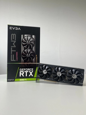 EVGA GeForce RTX 3060 Ti FTW3 Ultra Gaming 8GB GDDR6 Graphics Card - 8GB