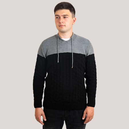 Свитер мужской Харлем черный