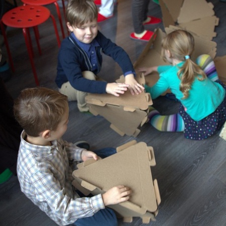 Картонный конструктор «КРФТ Многогранник»