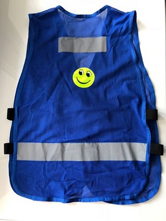 Жилет со светоотражающими полосками