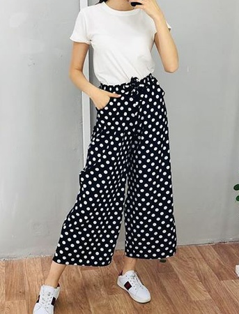 Женские брюки кюлоты