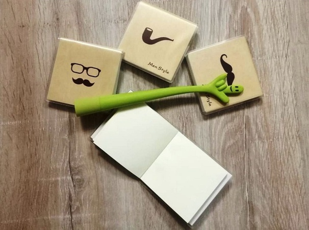 Блокнот с отрывными листами "Men Style" в суперобложке