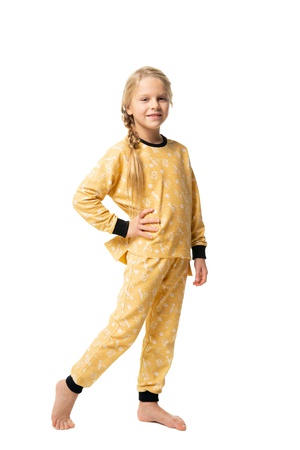 Детская пижама жёлтая Yumster YG.21.43.002