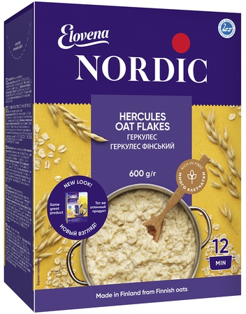 Геркулес финский Nordic 600 г