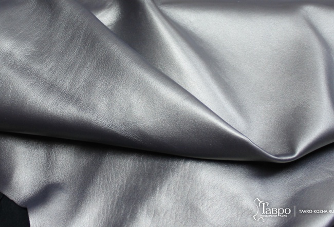 Обувная овчина, цвет "Тёмное серебро"
