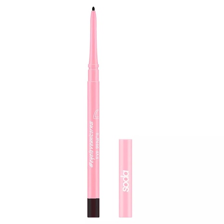 SODA MAKEUP EYE PENCIL #eyeloveunicorns КАРАНДАШ ДЛЯ ГЛАЗ, 001 BLACK HEART, 0,25 г