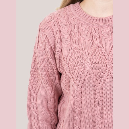 Свитер женский Пенелопа розовый