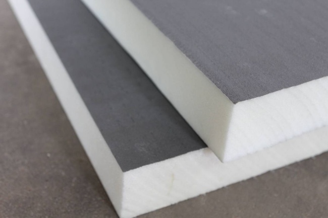 PU Rigid Foam Panel, 40-60 kg/m³, 1180×600 mm, λ≤0.022 W/m·K, B2 Fire, Wall/Roof Insulation, T&G, OEM