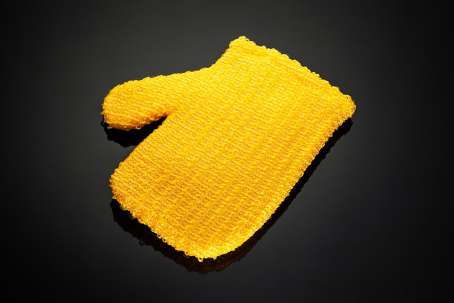 Children's bath sponge "Mitten"