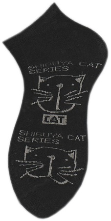 Следки женские (арт. 01с4) «Кошки2»