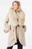 Double-Faced Cashmere Coat / Collar and Cuffs Fox Fur Coat - Relaxed Fit