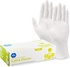 Латексные перчатки для медицинского осмотра Med PRIDE | Толщина 5 мил, маленькая коробка из 100 штук, неопудренные